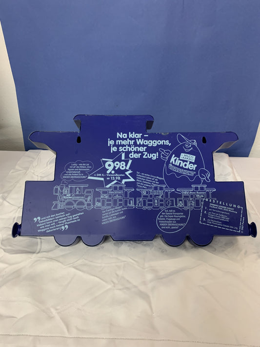 1987 Ferrero, Lokomotive Wagon, Eisenbahn Setzkasten
