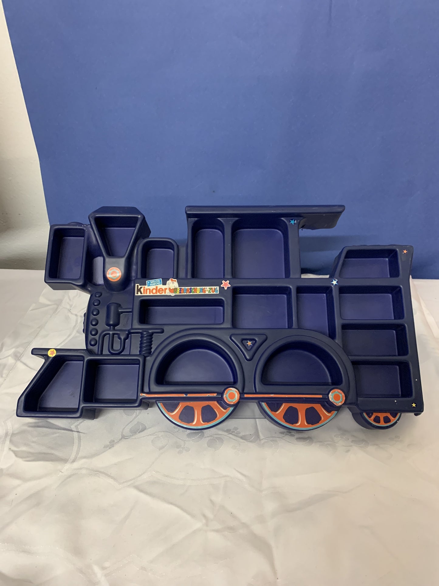 1987 Ferrero, Lokomotive Wagon, Eisenbahn Setzkasten