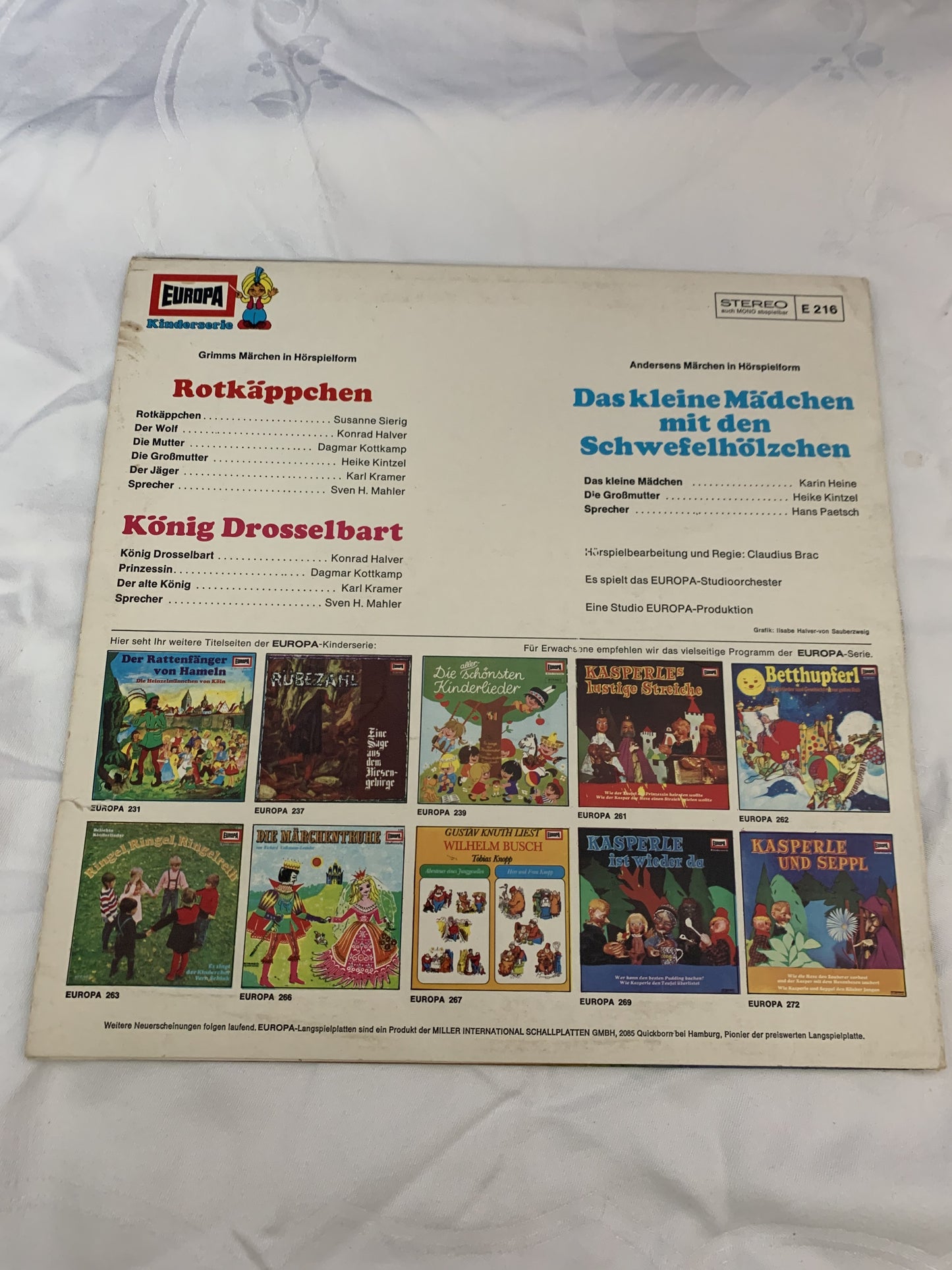 Rotkäppchen, König Drosselbart