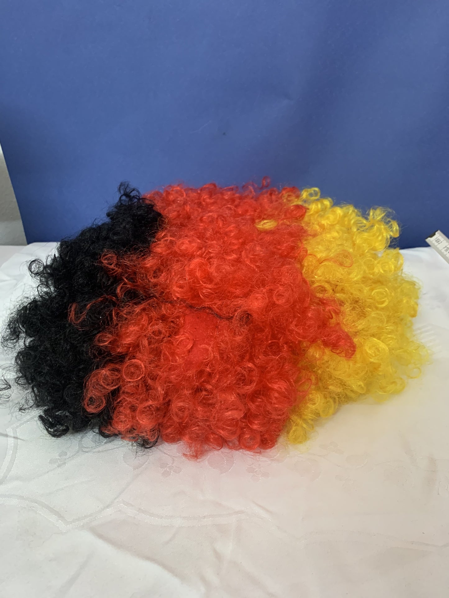 Deutschland Afro Fan Perücke