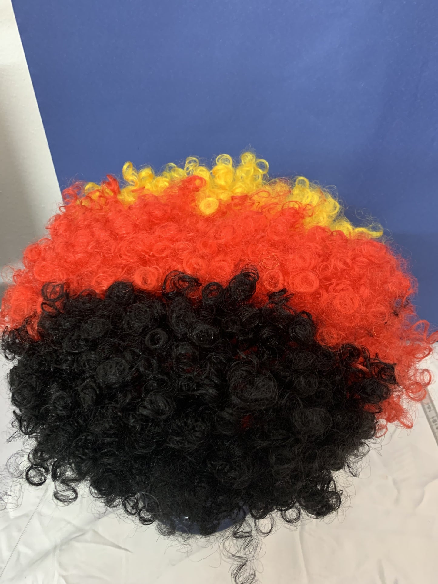 Deutschland Afro Fan Perücke