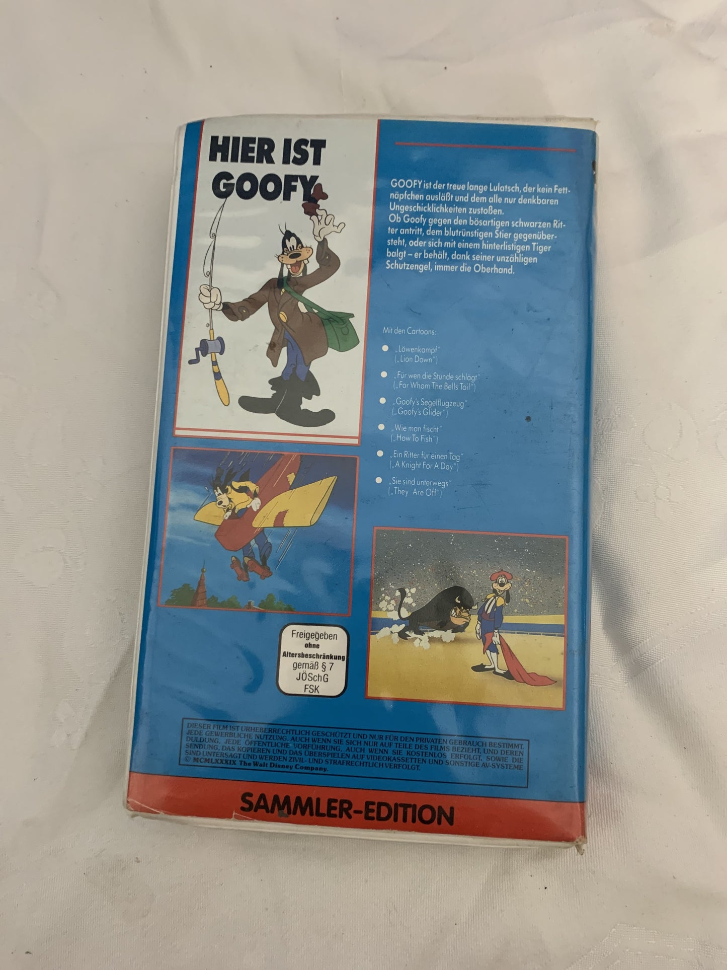 Disney Hier ist Goffy Vhs
