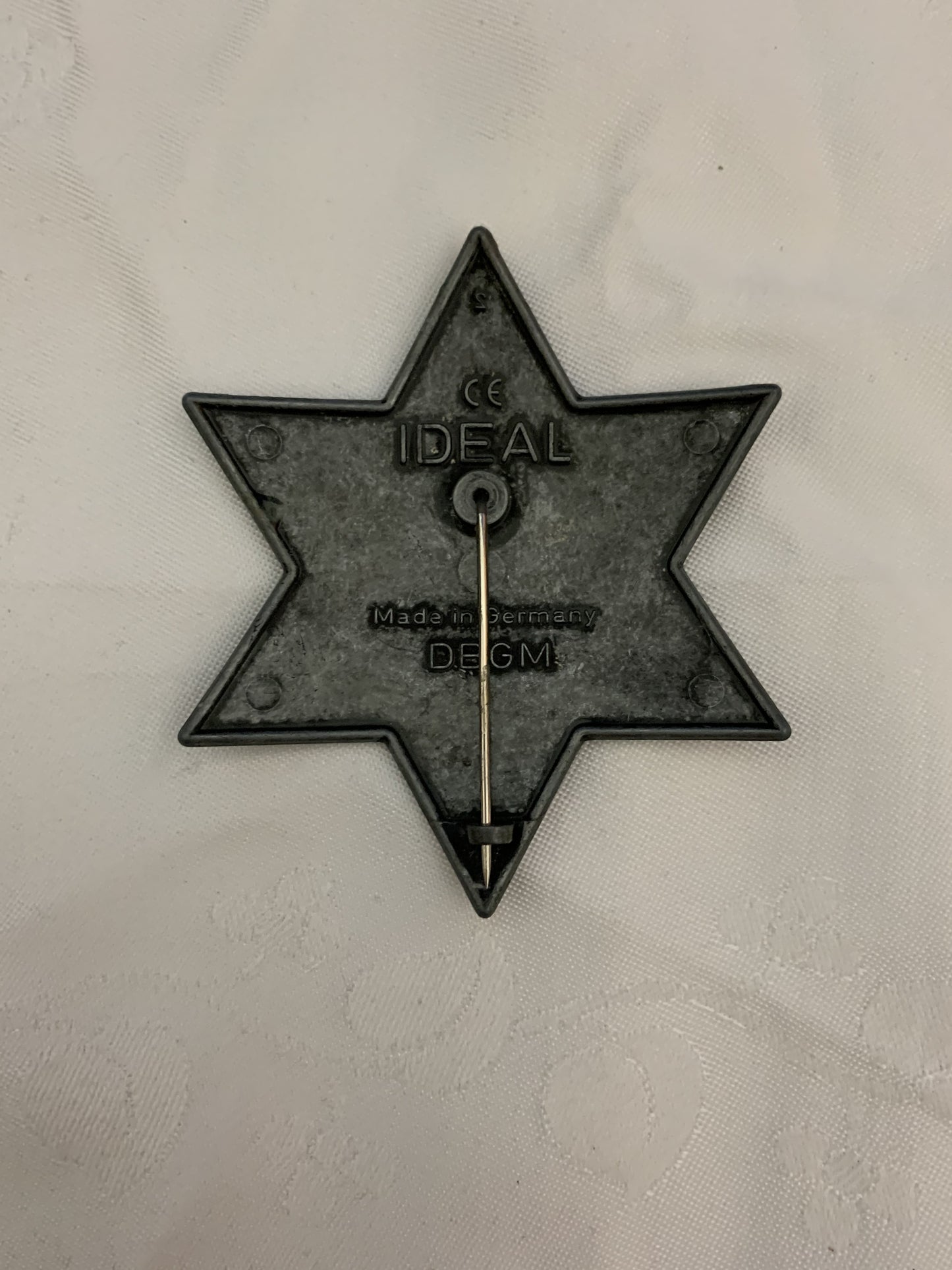 Sheriff Stern Texas Ideal DGBM Anhänger Buton Pins Brosche