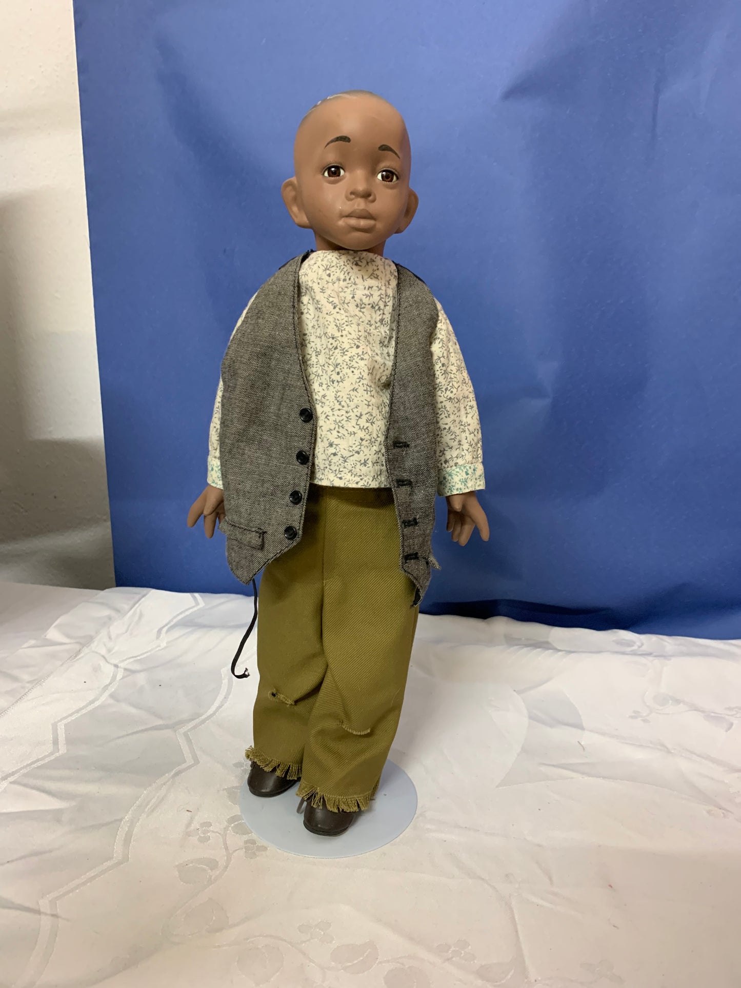 The Little Rascals Stymie Fine Porzellan Puppe