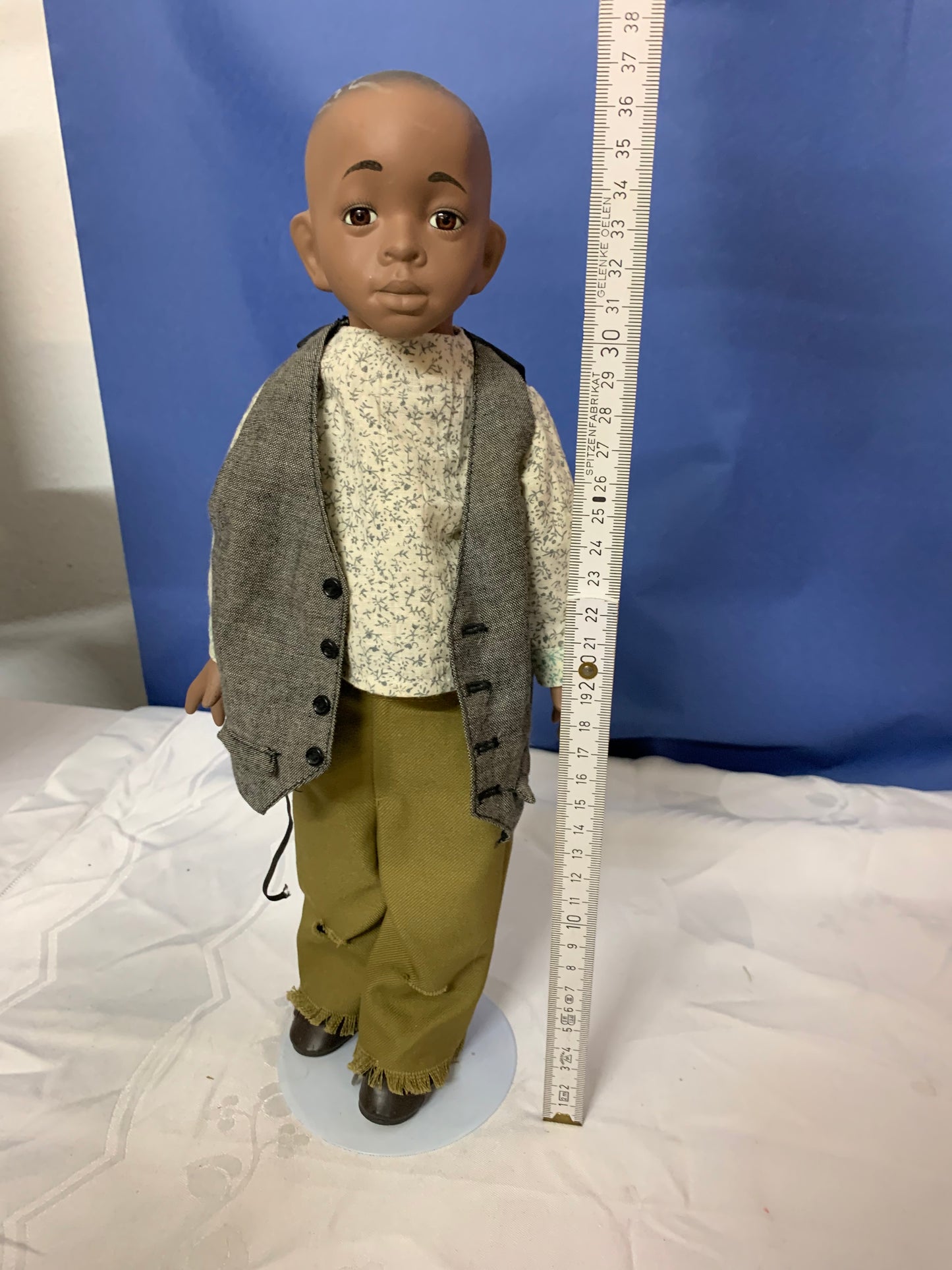 The Little Rascals Stymie Fine Porzellan Puppe