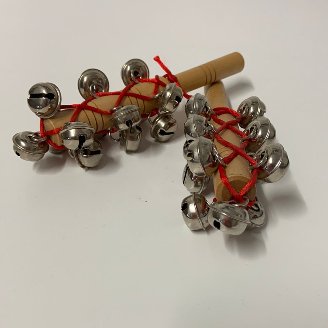 Rassel Spielzeug aus Holz