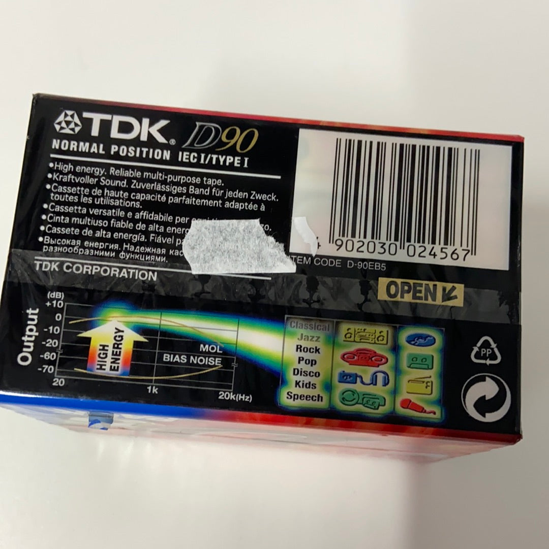 TDK 5 Kassetten