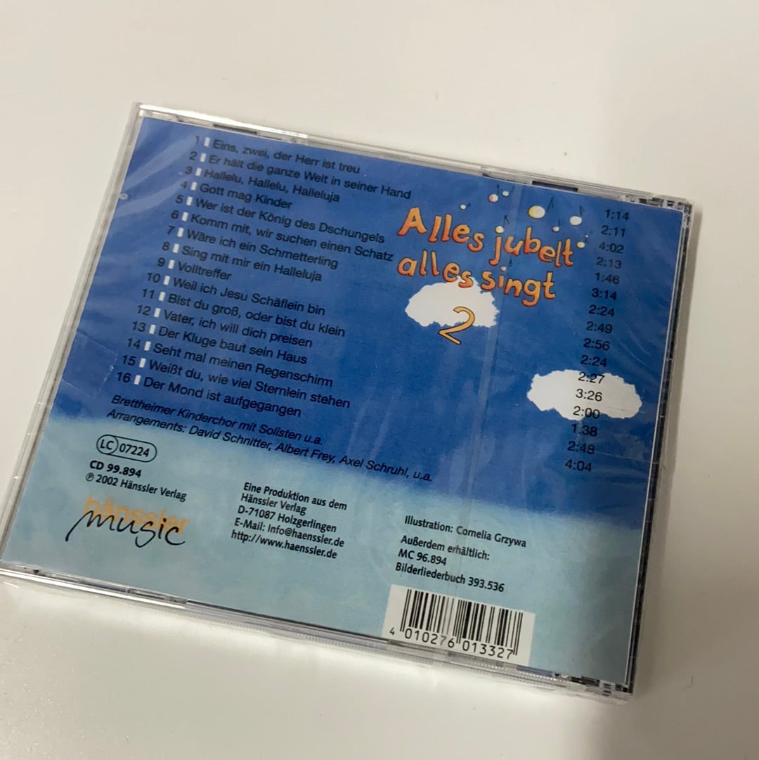 Alles Jubelt alles Singt CD