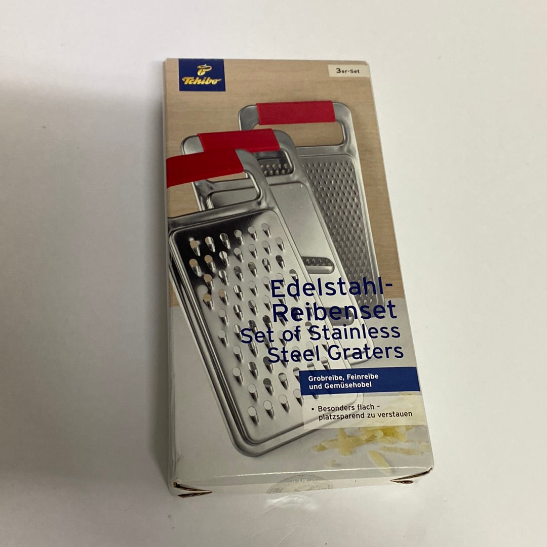 Edelstahl Reibenset