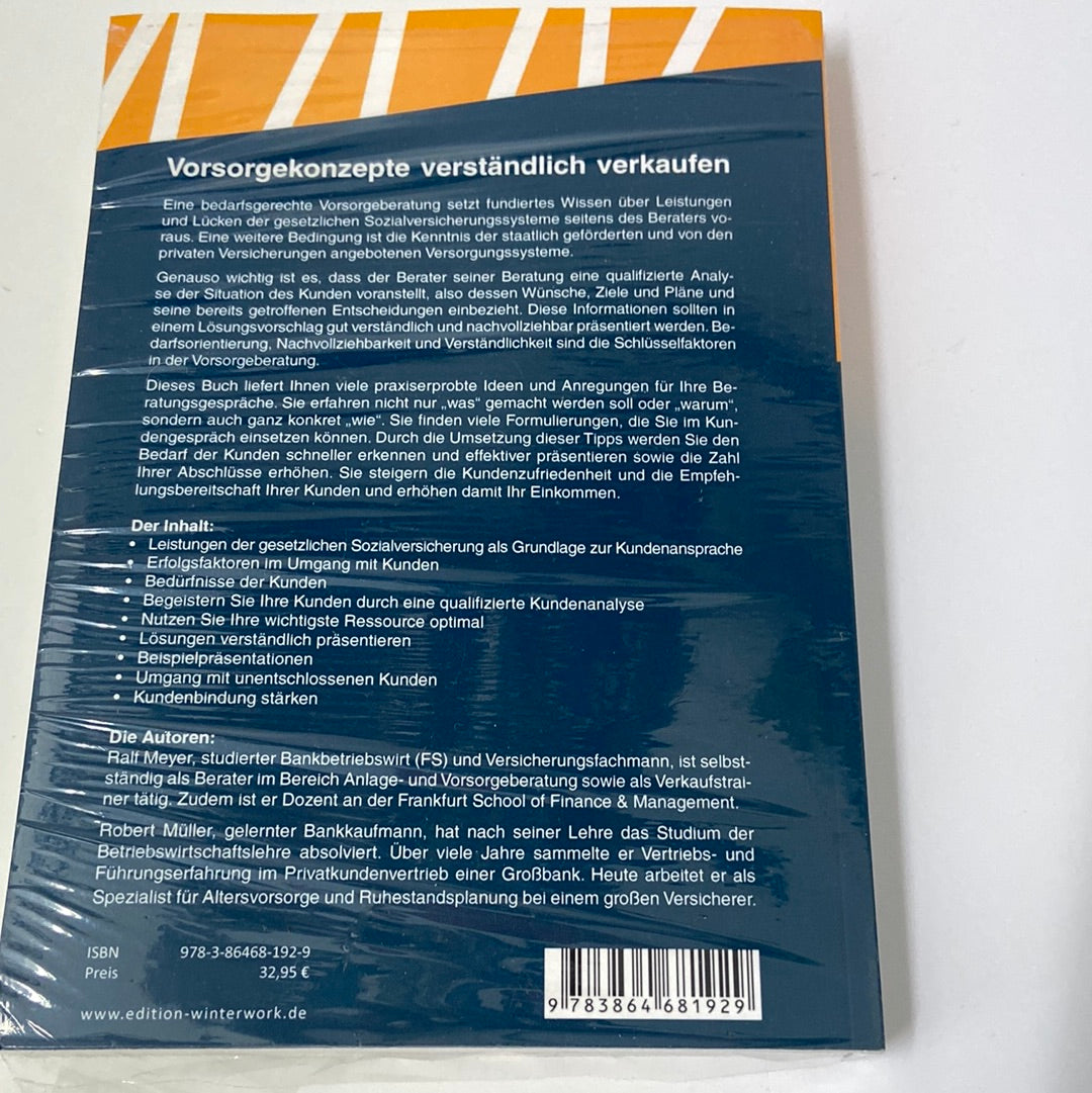 Vorsorgekonzepte verständlich verkaufen