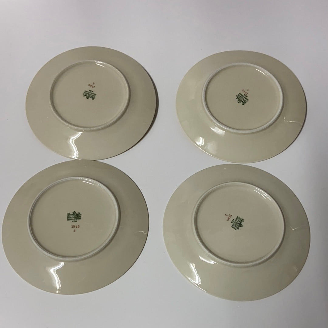 Kuchenteller Rosenthal 4 stk
