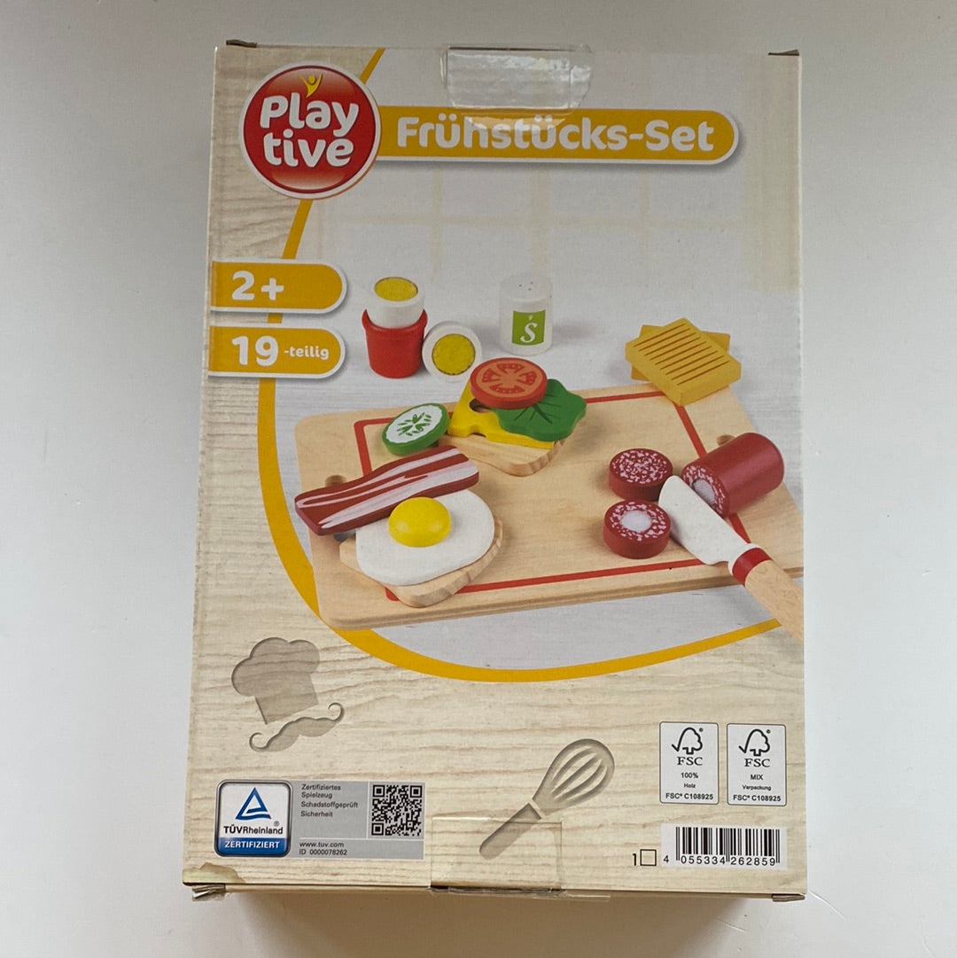 Frühstücksset aus Echtholz