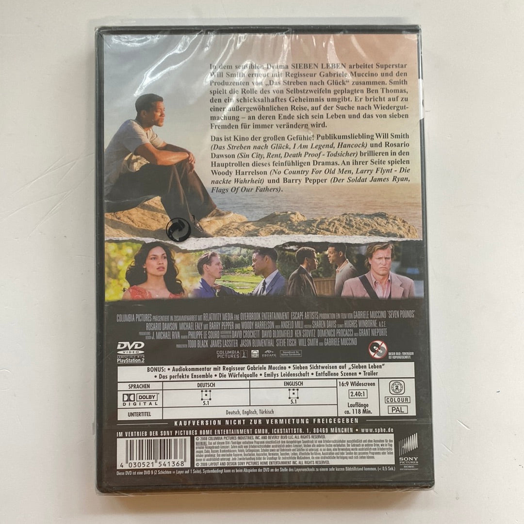 Sieben Leben, Will Smith DVD