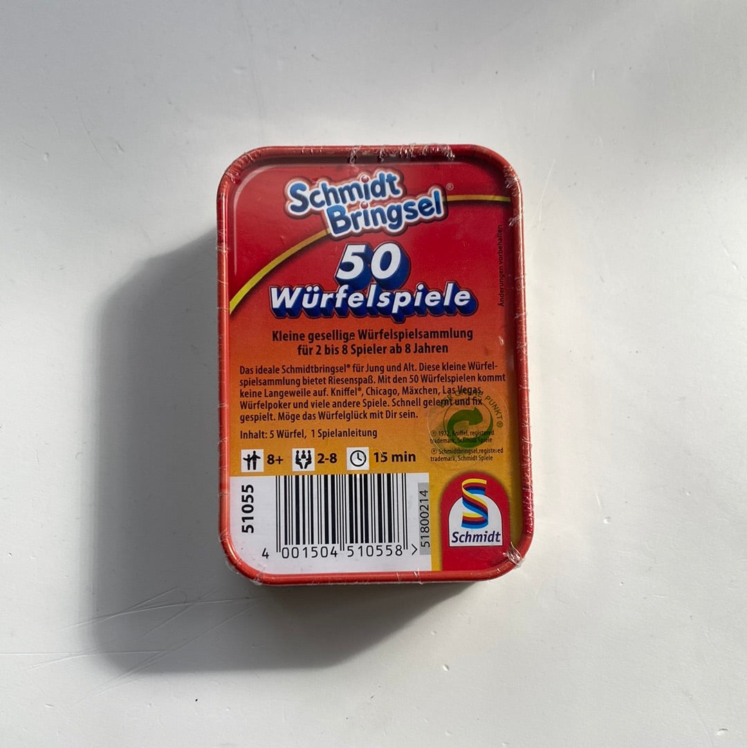 50 Würfelspiele Schmidt Bringsel