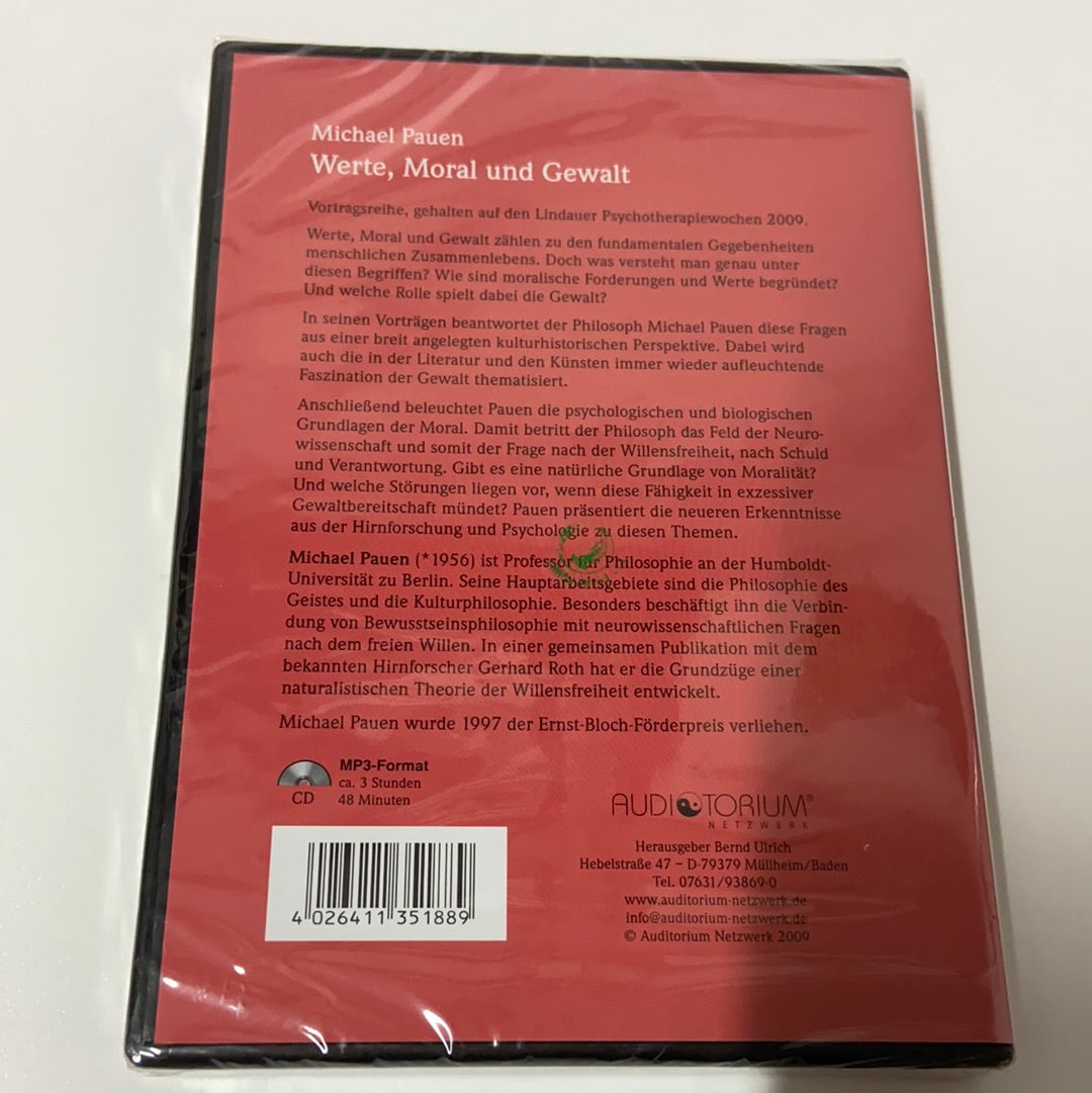 Wehrte, Moral und Gewalt Original Vorträge