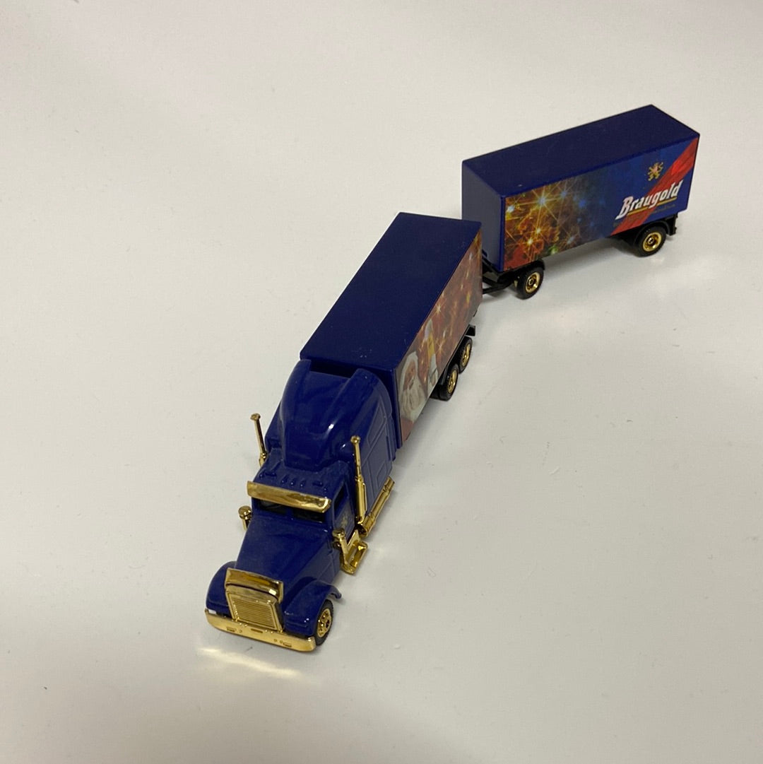 LKW werbe Truck Braugold