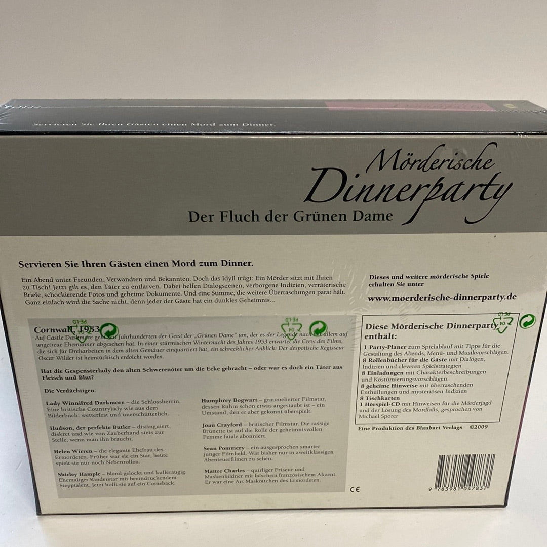 Mörderische Dinnerparty, Der Fluch der Grünen Dame