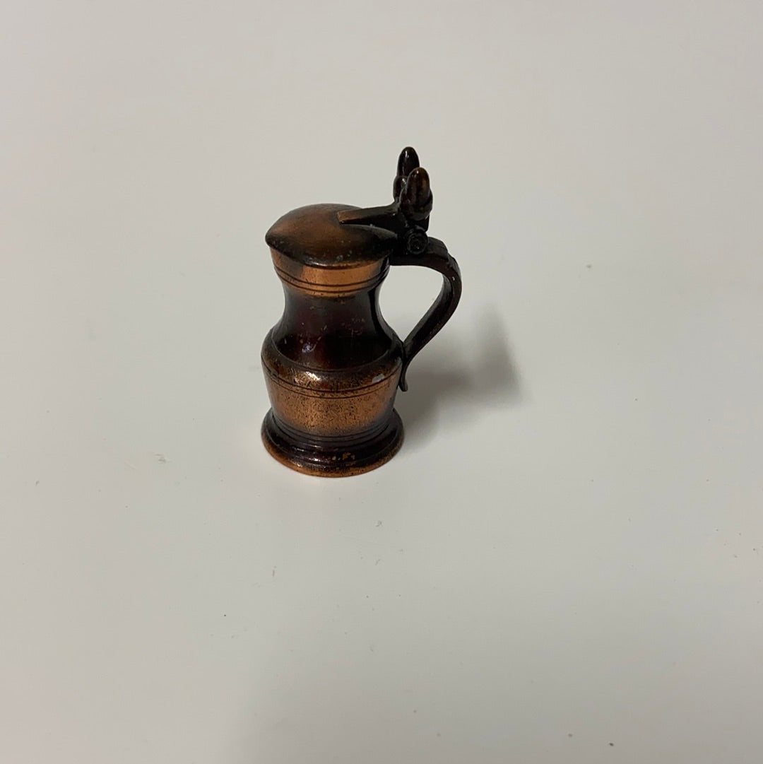 Messing Krug Mini mit Deckel