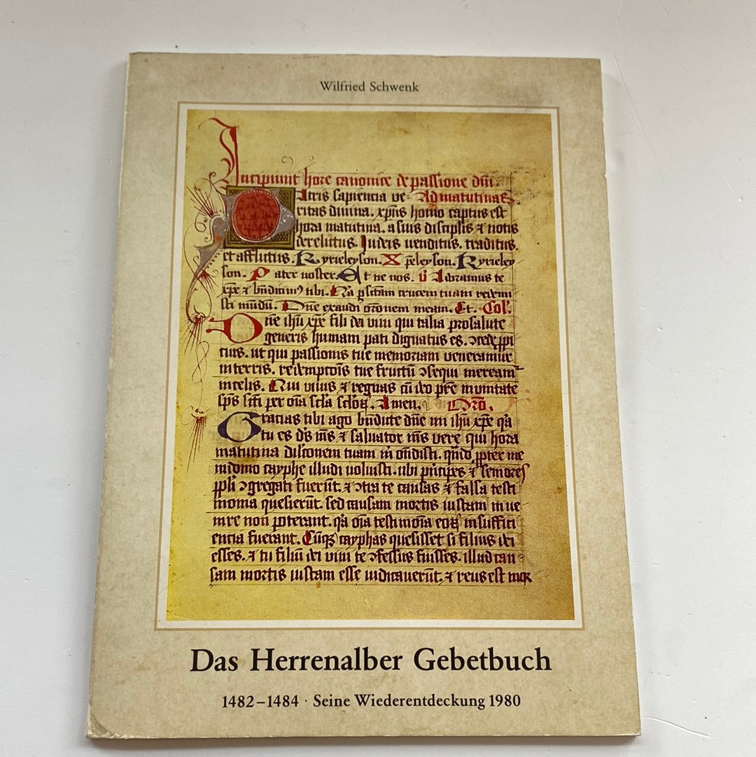 Das Herrenalber Gebetbuch von Wilfried Schwenk
