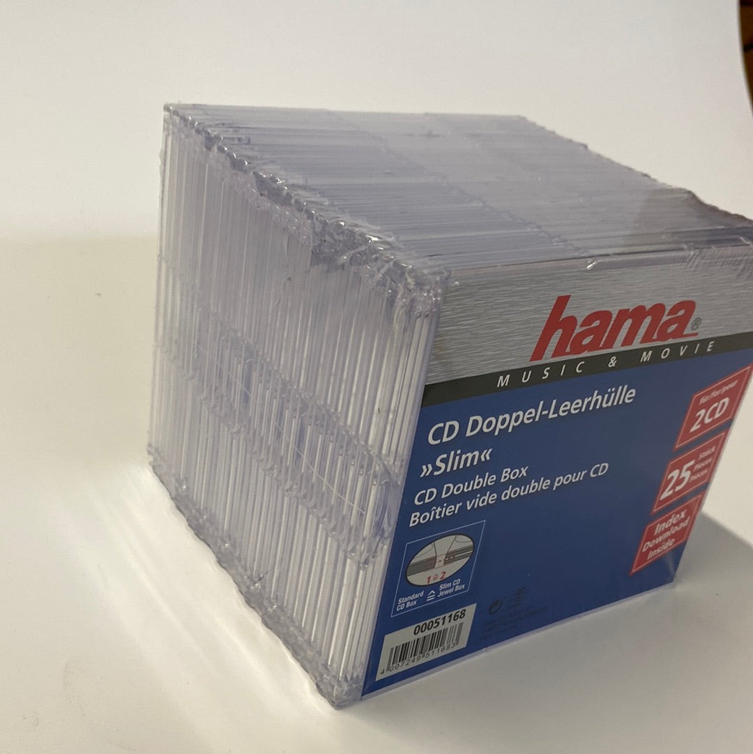 Hama Cd Doppel-Leerhülle