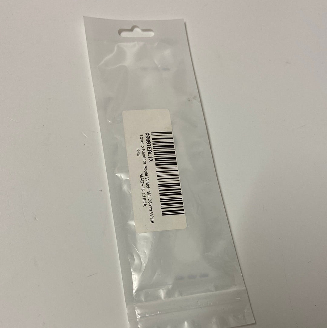 Apple Watch Band 38 mm Weis