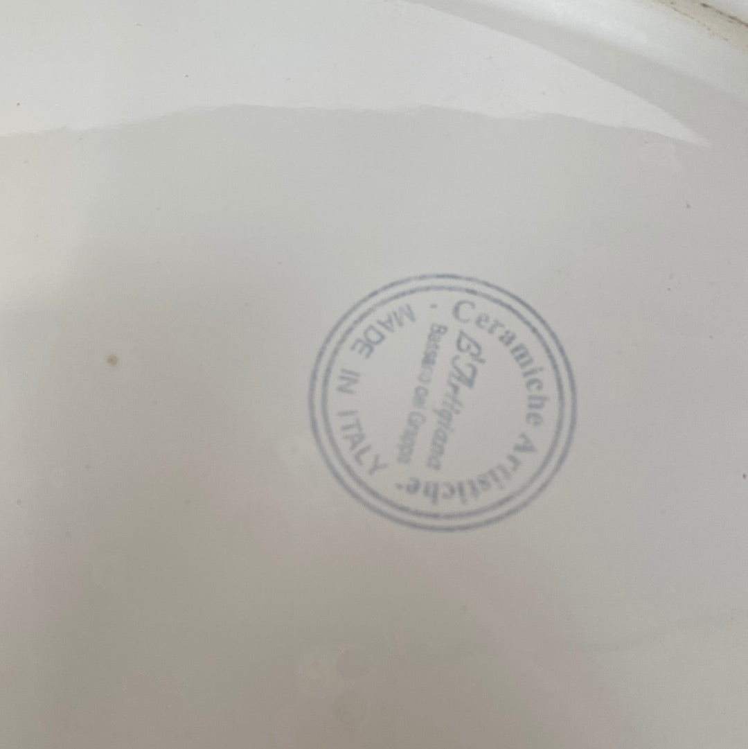 Bassano Italienische Keramik Ovale
