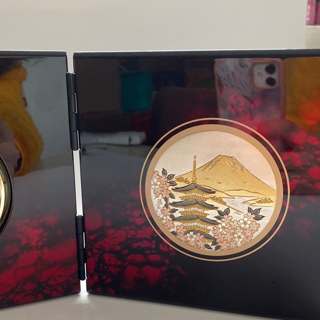 Tisch Uhr Yamanaka Urushi
