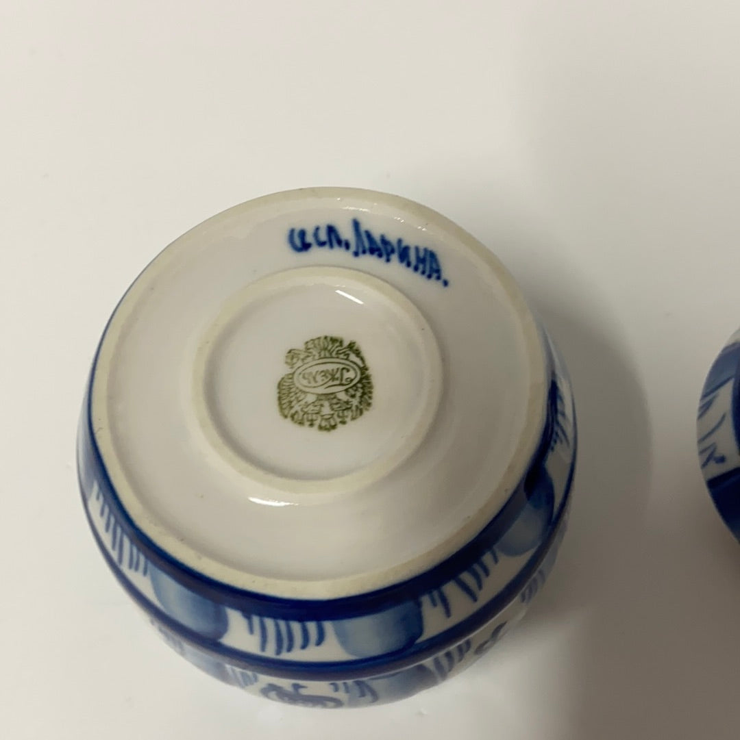 Honigtopf Porzellan Made in Russia