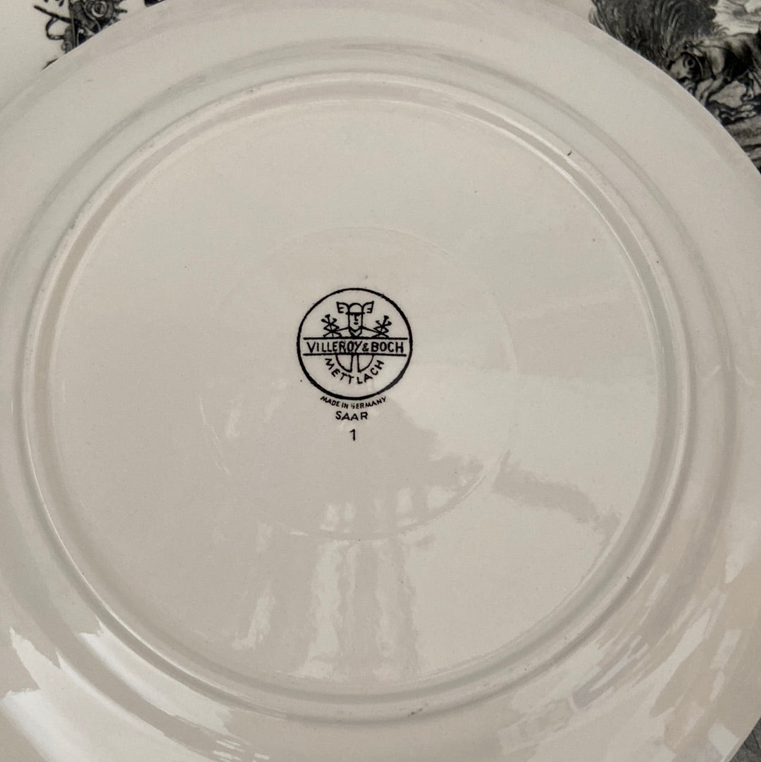 Villeroy und Boch Jagt Teller