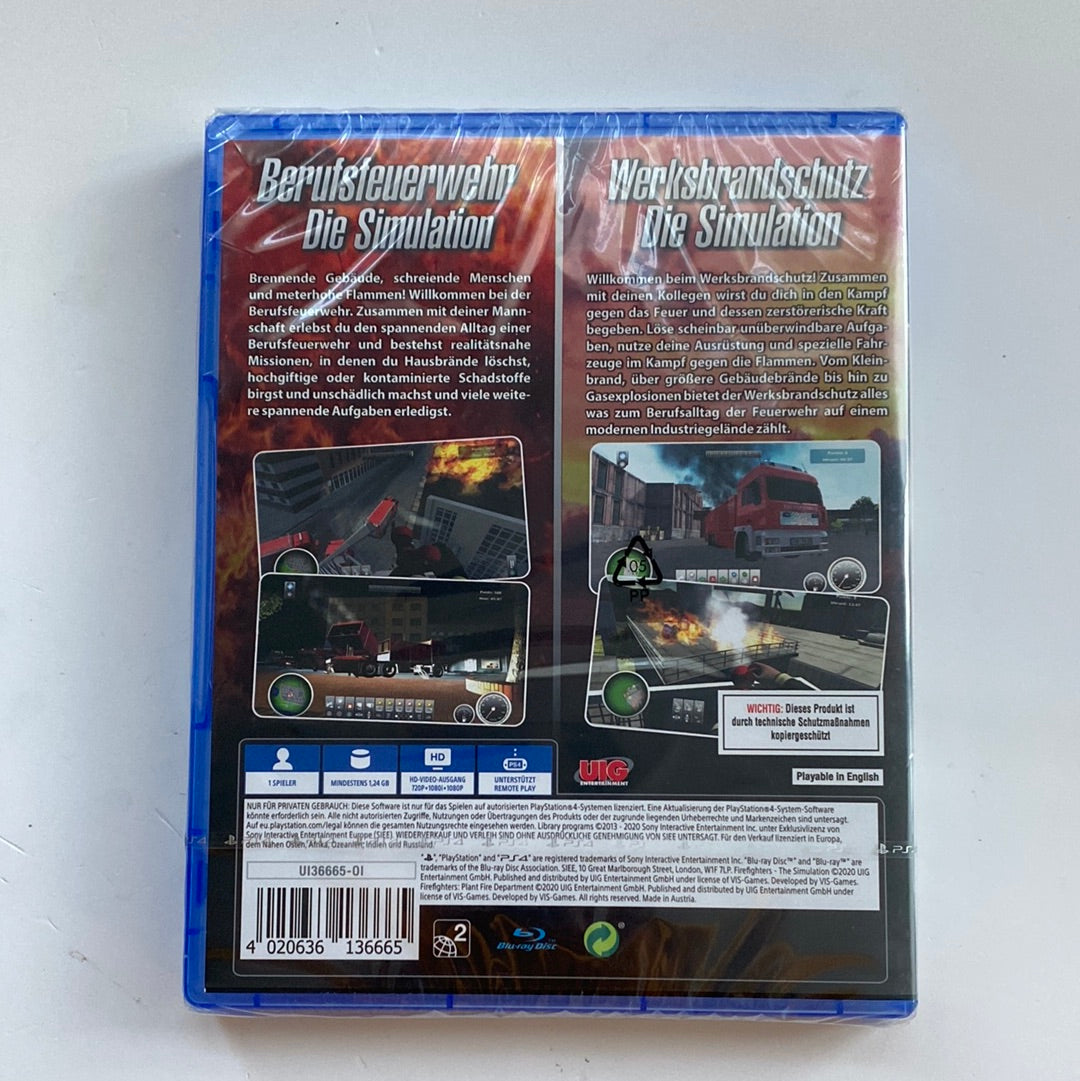 PS4 Berufsfeuerwehr, die Stimulation