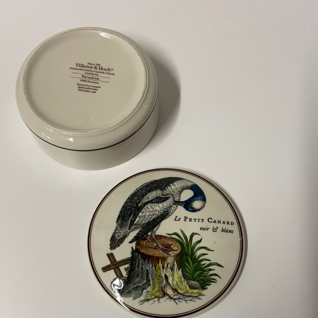 Porzellan Dose Villeroy & Boch „Paradiso“
