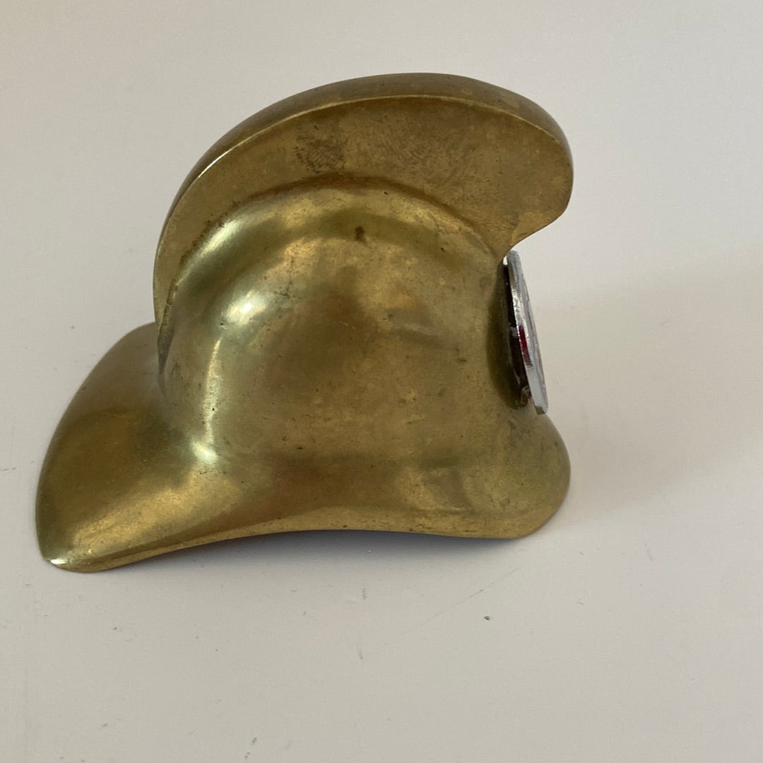 Feuerwehr Helm aus Messing