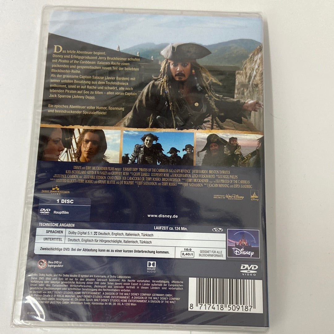 Pirates of the Caribbean DVD