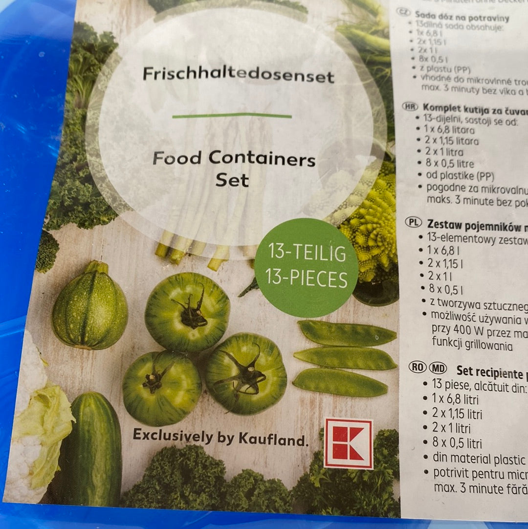 Frischhaltedose Set