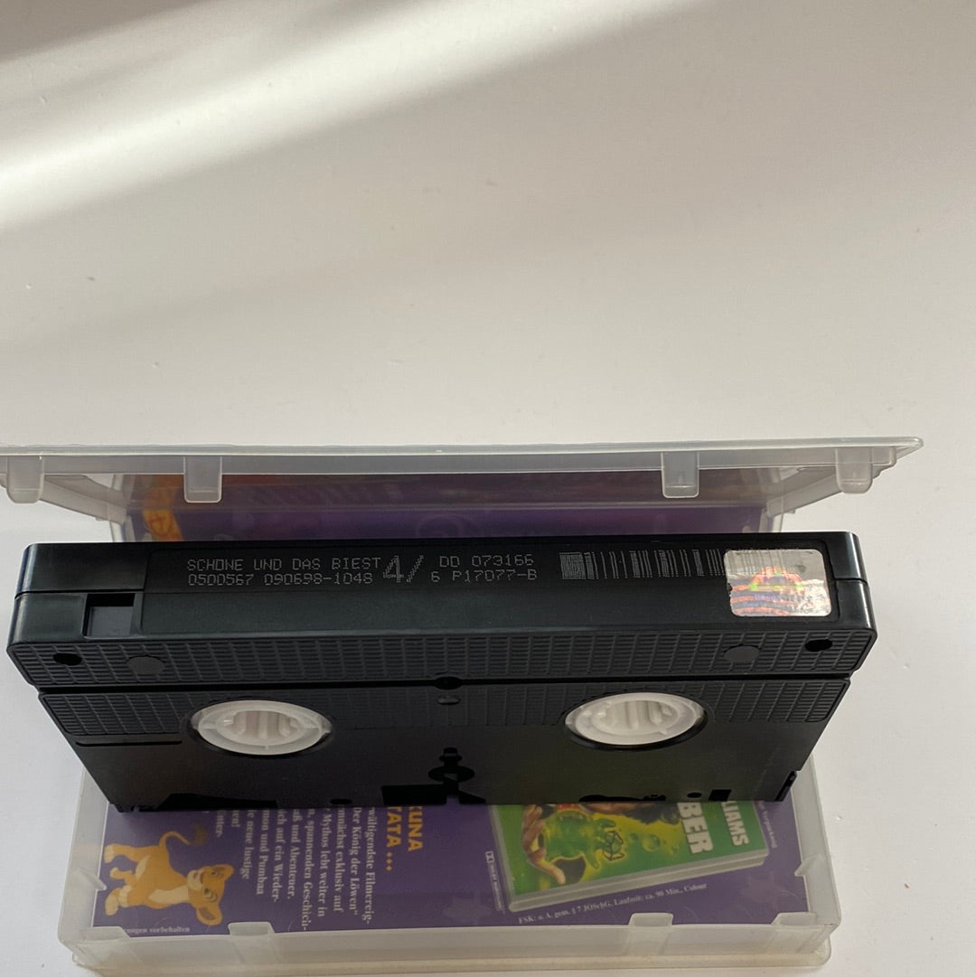 Die Schöne und Das Biest Weihnachtszauber VHS Disney