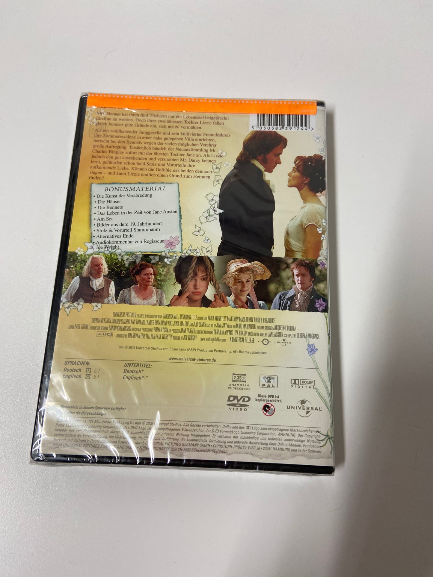 Stolz und Vorurteil DVD