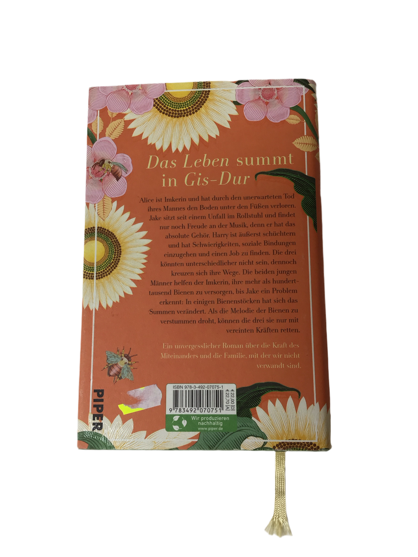 Roman Die Melodie der Bienen von Eileen Garvin