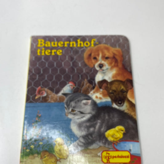 Bauernhoftiere Pestalozzi Pappbilderbuch