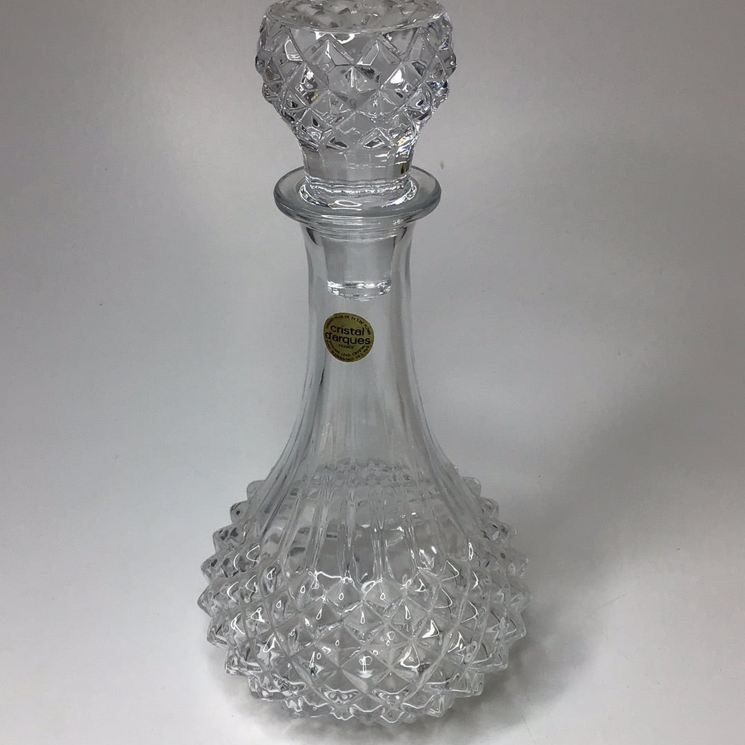 Bleikristall Cristal dˋArques Cognac Karaffe