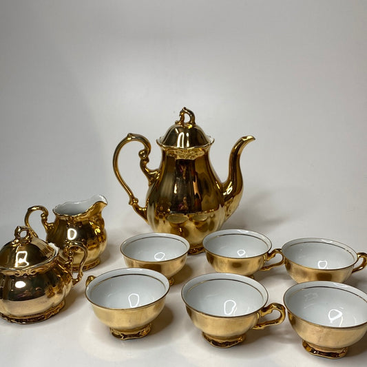 Kaffee Set Gold von Bavaria