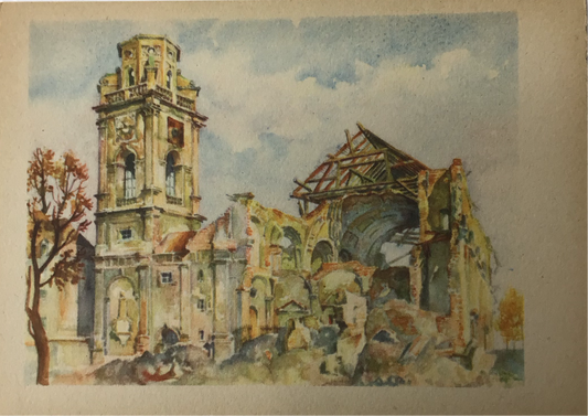 Alte Postkarte Josefskirche in München
