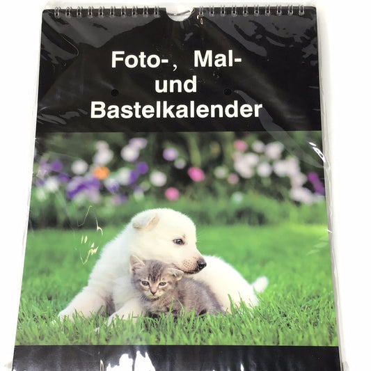 Foto-, Mal- und Bastelkalender 2er Pack