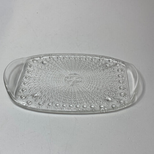 Servierplatte aus Glas