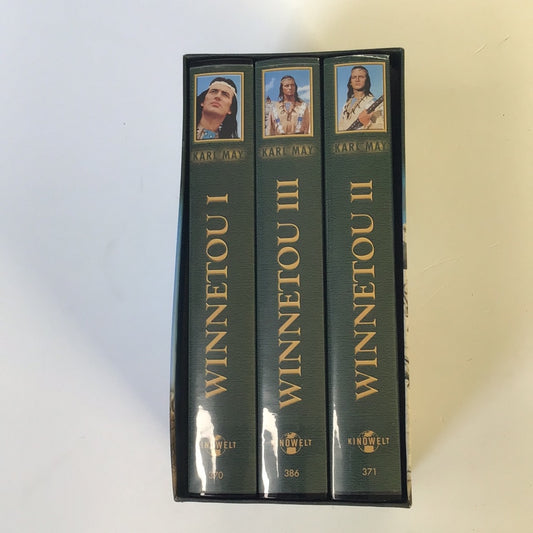 Winnetou 1-3 Videokasetten