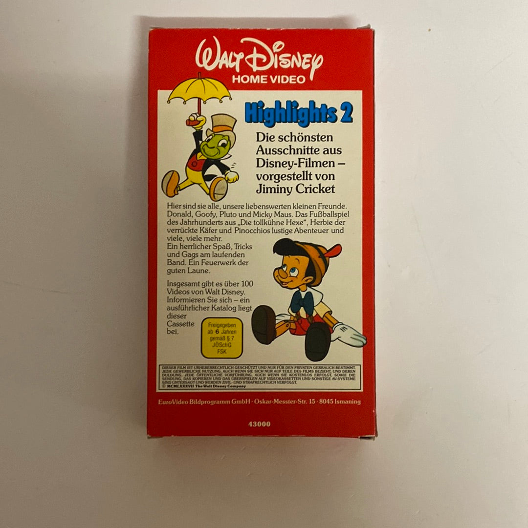 Walt Disney Highlights 2 VHS