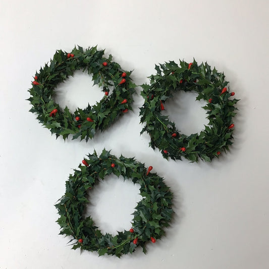 Girlande Mini Stechpalme Weihnachtsdeko