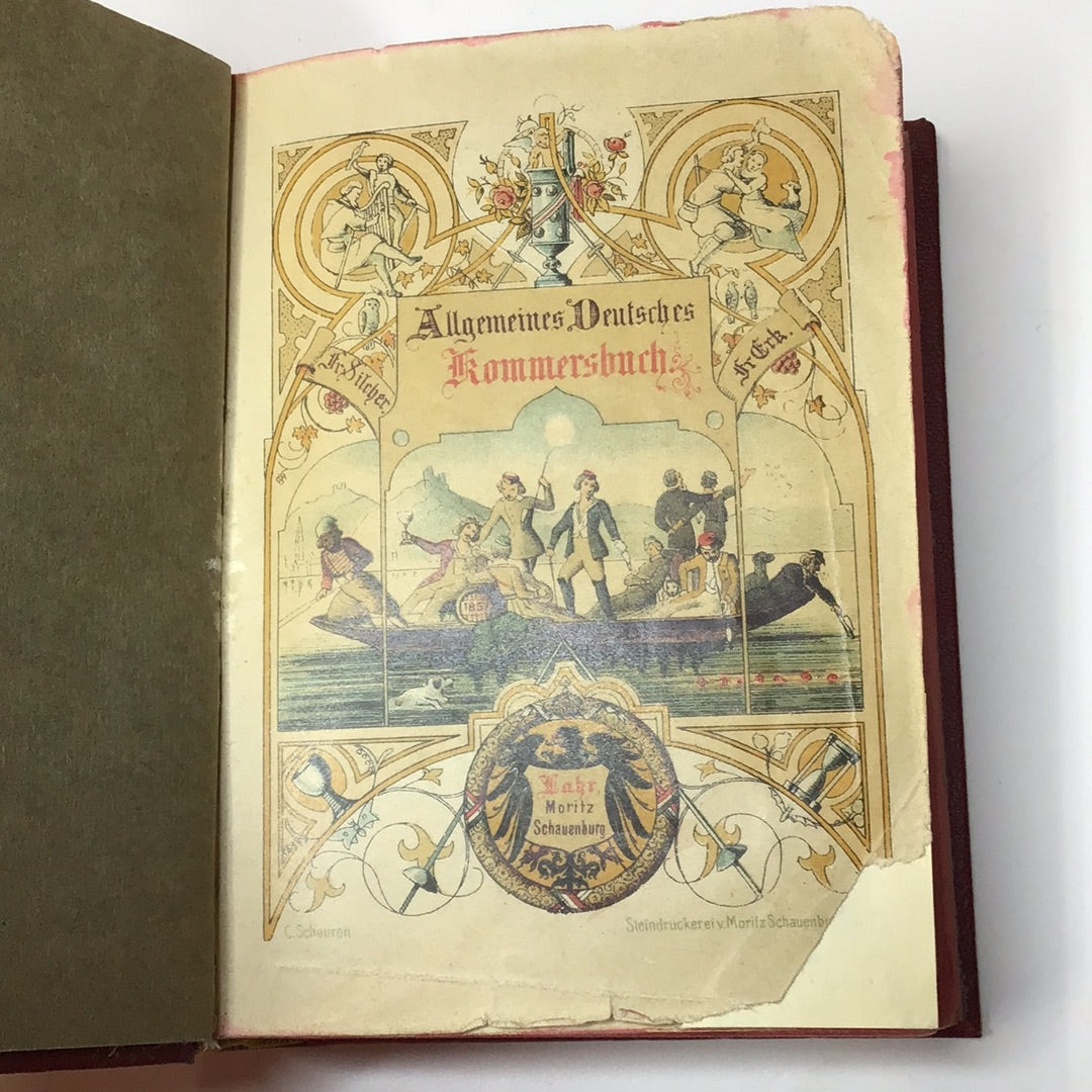 Allgemeines Deutsches Kommersbuch von Moritz Schauenburg