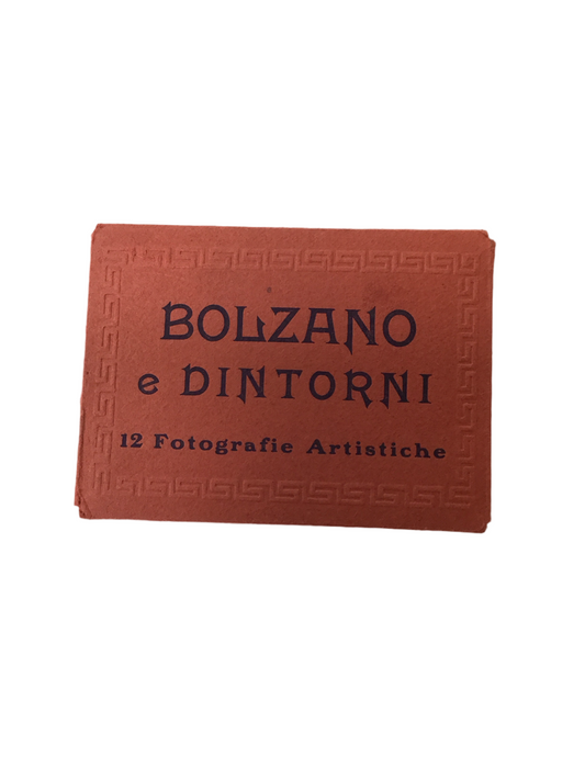 Andenkenkarten Fotografien 12 Stück Bolzano e Dintorni