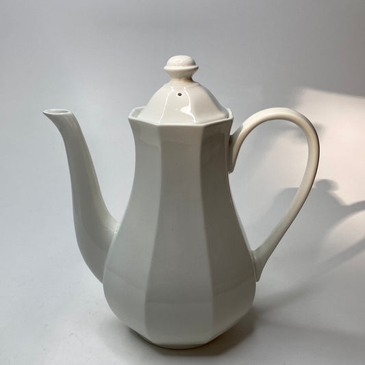 Royal Staffordshire Liberty Ironstone Weiß Teekanne