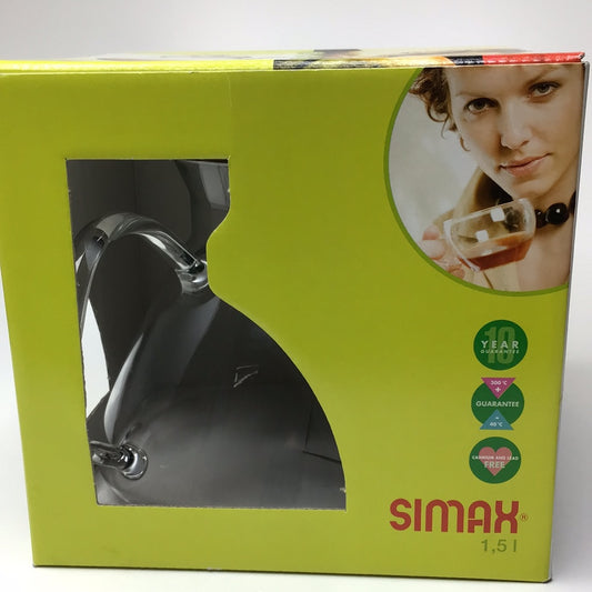 Teekanne mit Glasfilter Simax